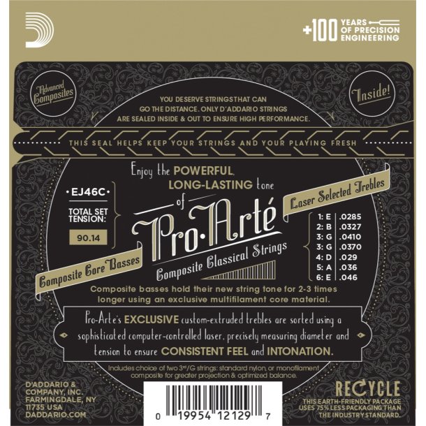 D'Addario EJ46C, Hard Composite